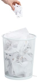 Καλάθι Απορριμμάτων (Φ29.5x35) Z-L White 17724