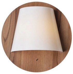 Πλαφονιέρα - Απλίκα Με Βάση Από Mdf ZM165LEDWDW Dark Brown Mdf, Metal