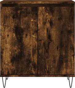 vidaXL Ντουλάπι Καπνιστή Δρυς 60x35x70 εκ. από Επεξεργασμένο Ξύλο