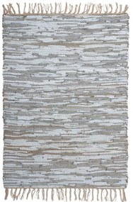 Δερμάτινο Πατάκι (60x90) Silk Fashion Ivory