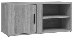 vidaXL Έπιπλα Τηλεόρασης 2 τεμ. Γκρι Sonoma 80x31,5x36 εκ. Επεξ. Ξύλο