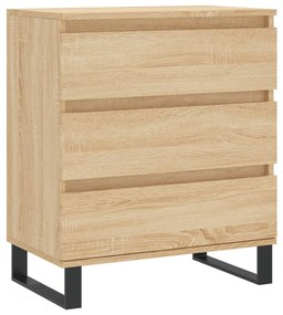 vidaXL Συρταριέρα Sonoma Δρυς 60x35x70 εκ. Επεξεργασμένο Ξύλο