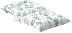 vidaXL Μαξιλάρι Εξωτερικού Χώρου 6 pcs Λευκό 100 x 50 x 7 cm Ύφασμα