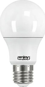 Λαμπτήρας  Led Dimmable A60  7w ( >40w)  470lm, 2700K Warm White Enjoy EL669072