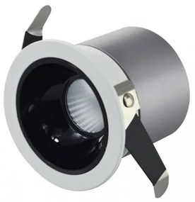 Downlight Οροφής Χωνευτό LED 10W IP20 3000K Λευκό S070 Zambelis-S070-Λευκό S070