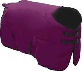 vidaXL Σαμάρι Ίππου Σκούρο πράσινο και μαύρο 115 cm Πολυεστέρας