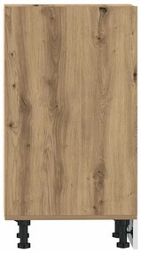 vidaXL Ντουλάπι Δαπέδου Riga Δρυς τεχνίτης 20x44,5x81,5εκ. Μοριοσανίδα
