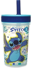 ποτήρι εκμάθησης ThermoBaby LILO &amp; STITCH 420 ml Μπλε