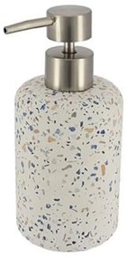 Δοχείο Κρεμοσάπουνου DS-4052L06 Polyresin 7,5x16,5cm Terrazo MRShome Πολυρεσίνη