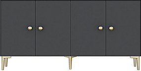 Console Simple 150 - Anthracite, Gold Anthracite
Gold