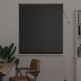 vidaXL Βενετσιάνικες Ρόδες Μαύρο 175 x 110 εκ Αλουμίνιο