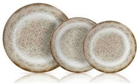 Σερβίτσιο Πιάτα Φαγητού Mayo (Σετ 20Τμχ) 25.970.40 Brown Cryspo Trio 20 τμχ Πορσελάνη