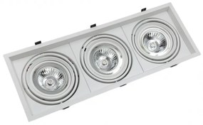 ΧΩΝΕΥΤΟ ΦΩΤΙΣΤΙΚΟ ΜΕ 3 ΣΠΟΤΑΚΙΑ 6000Κ ZJD-36W-ZJD-36W