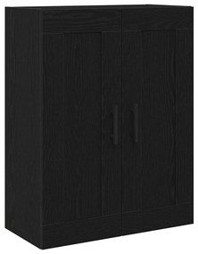 vidaXL Ντουλάπα τοίχου Επιτοίχιο Μαύρη δρυς 69.5 x 34 x 90 εκ.