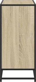 vidaXL Βιβλιοθήκη Χρώμα Sonoma Δρυς 80,5x35x76 εκ. Επεξεργασμένο Ξύλο