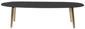 Τραπεζάκι Καφέ DKD Home Decor 122 x 60 x 30 cm Αλουμίνιο Σίδερο