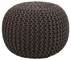 ΣΚΑΜΠΩ-ΠΟΥΦ ΣΤΡΟΓΓΥΛΟ Fylliana Dori CAMEL ΧΡΩΜΑ 45x45x35