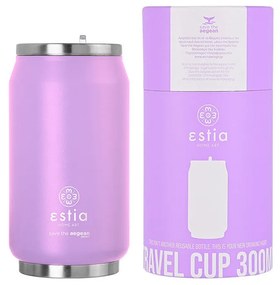 Estia 01-16715 Save the Aegean Μπουκάλι Θερμός 300ml, Lavender Purple