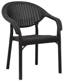 Καρέκλα Κήπου Roshen Fylliana Καφέ 59x44x83 εκ. 59x44x83 εκ.