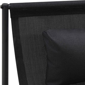 vidaXL Πολυθρόνα Κήπου Ανθρακί 87x74x73 εκ. Ατσάλι και Υφασμάτινη Επένδυση