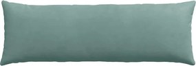 vidaXL Μαξιλάρι Καναπέ 2 pcs Θαλασσί 120 x 40 cm Υφασμάτινο Κορντουρά