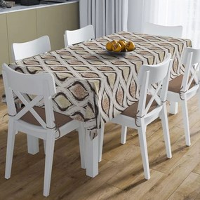 Τραπεζομάντηλο Αλέκιαστο Cyclops 460 1 Beige DimCol 140X180 Cotton-Polyester