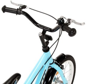 Ποδήλατο Παιδικό Μαύρο / Μπλε 16 Ιντσών - Μπλε