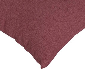 vidaXL Μαξιλάρι Καναπέ 2 pcs Κόκκινο 50 x 50 cm ύφασμα
