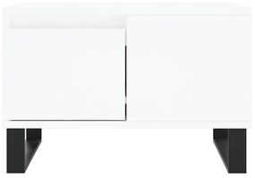 vidaXL Τραπεζάκι Σαλονιού Λευκό 55x55x36,5 εκ. από Επεξεργασμένο Ξύλο