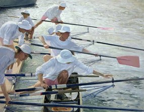 Αναπαραγωγή Securing Oars, Henley, Timothy Easton