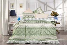 Πάπλωμα Polycotton Μονό 160x240εκ. Καλλιπάτειρα 334 Green-Olive DimCol