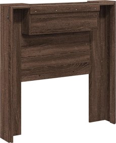 vidaXL Κεφαλάρι Καφέ δρυς 100 x 16,5 x 103,5 cm Επεξεργασμένο ξύλο