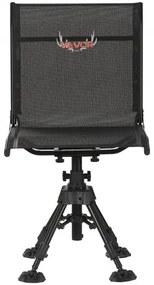 VEVOR Hunting Chair 360° Swivel Silent Folding Blind Chair with Adjustable Legs