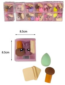 Σφουγγαράκι μακιγιάζ 5τμχ - Makeup sponge 5pcs powder puff