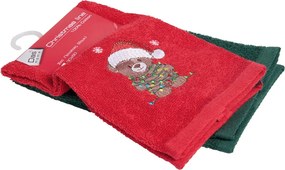 Χριστουγεννιάτικες Πετσέτες (Σετ 2τμχ) Das Home Christmas 0905 Green