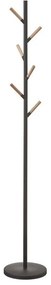 Καλόγερος Plain YMZK2815 28x28x177cm Black Yamazaki Steel,Wood