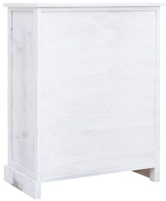 vidaXL Συρταριέρα Λευκή 60 x 30 x 75 εκ. από Ξύλο
