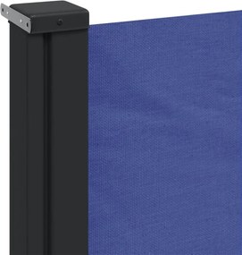 vidaXL Σκίαστρο Πλαϊνό Συρόμενο Μπλε 140 x 300 εκ.