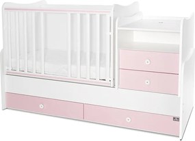 BED COMBO 172/72 WHITE/ORCHID PINK