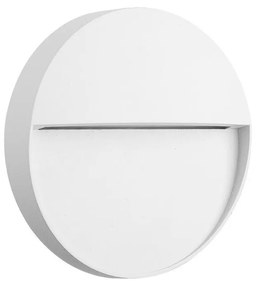 Φωτιστικό Τοίχου-Απλίκα Led White d110x26mm  VK/02148/W/W VKLed