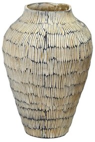Βάζο TAS238 25x25x35,5cm Beige Espiel Ceramic