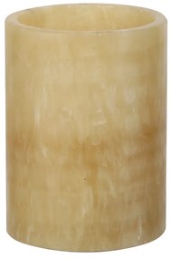 Artekko Marble Κερί Led σε Εκρού Μαρμάρινο Δοχείο (9.1x9.1x12.2)cm Artekko 39116