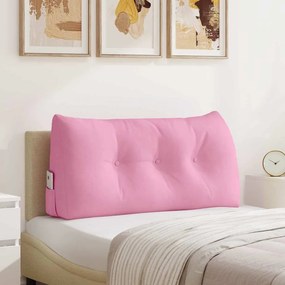 vidaXL Μαξιλάρι Πλάτης Ροζ 100 x 50 x 24 cm ύφασμα