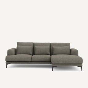 Γωνιακός καναπές με τουίντ ταπετσαρία, Marsile