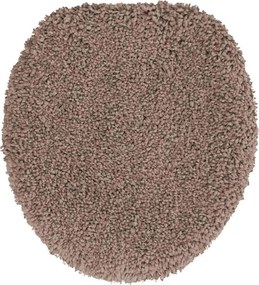 vidaXL Σετ Μάτ Μπάνιου Αντιολισθητικό 3 pcs Καφέ PP