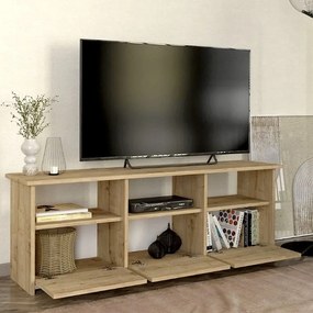 Έπιπλο τηλεόρασης Mahen sapphire oak 140x35x49εκ