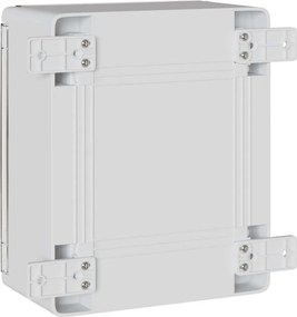 vidaXL Ντουλάπι Ελέγχου Γκρι 32 x 13 x 30 εκ ΑΒΣ Πλαστικό