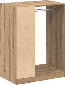 vidaXL Ντουλάπι με ράφι με αποθήκευση Artisan Oak 77 x 48 x 102 cm