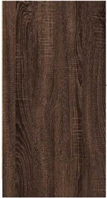 vidaXL Συρταριέρα Γενικής Χρήσης Καφέ Δρυς 40x41x77,5 εκ. Επεξ. Ξύλο