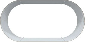 vidaXL Ανεβασμένο Κρεβάτι Καφέ 160 x 80 x 44 cm Ατσάλι